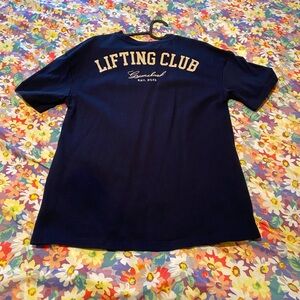 Gymshark Dark Blue Tee